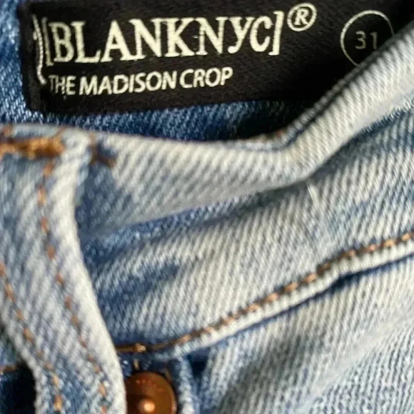 Blank NYC The Madison High Rise Crop Size 31 - Picture 8 of 9
